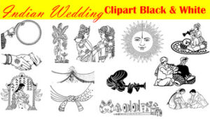 hindu wedding clipart